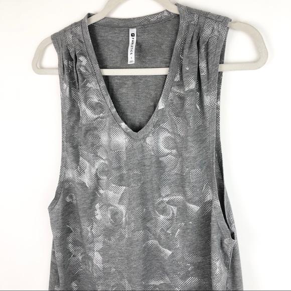 Fabletics Taryn Printed V-Neck Tank Metallic Print - Picture 4 of 13